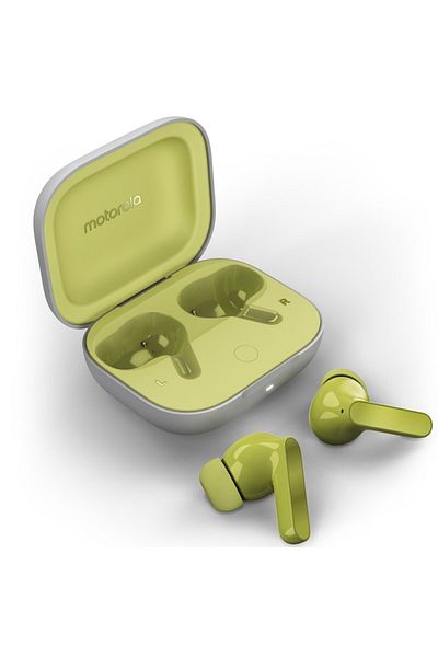 Motorola Moto Buds, True Wireless, Bluetooth, Dolby Atmos, ANC, Verde Kiwi
