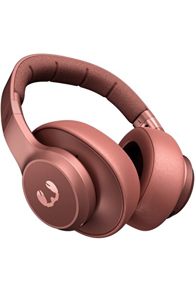 Fresh 'n Rebel Clam 2 Over the Ear Headphones with Bluetooth and Microphone, Safari Red