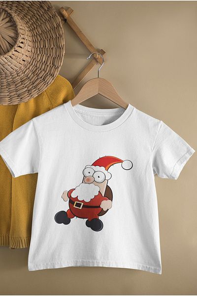 MAGORS Santamanta Printed Oversize Circle Neck Cotton Children's T-Shirt