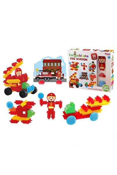 NW NessiWorld نيزيوورلد جد كاكتوس بلوكس إدارة الإطفاء 55 قطعة