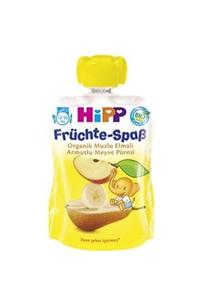 NW NessiWorld نيسي وورلد بي هريس الموز والتفاح والكمثرى العضوي 100 جرام