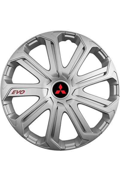 Autohelix MSA Set de 4 capace de jantă Evo Gray R14, pentru Mitsubishi