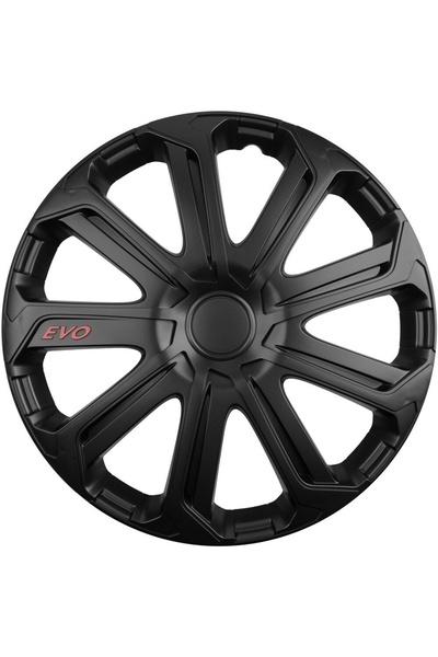 Autohelix MSA Set de 4 capace de jantă Evo Black R15