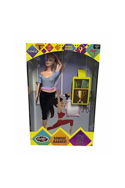 lowell home دمية الجمباز ذات الحركة الدائمة