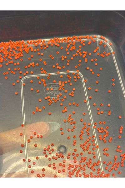 Gönülden Tasarım 40 Gr Orange Sand Beads
