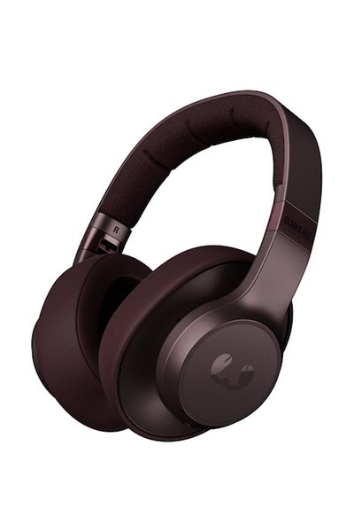 Fresh 'n Rebel Clam 2 ANC Over the Ear Wireless Headphones, Bluetooth, Microphone, Deep Mauve
