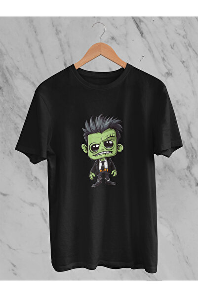 MAGORS تي شيرت قطني للأطفال برقبة دائرية مطبوع عليه شخصية دويل