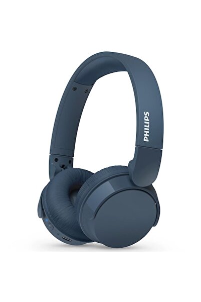 Philips Căști wireless supraauriculare TAH4209BL/00, Bluetooth, microfon, aut...