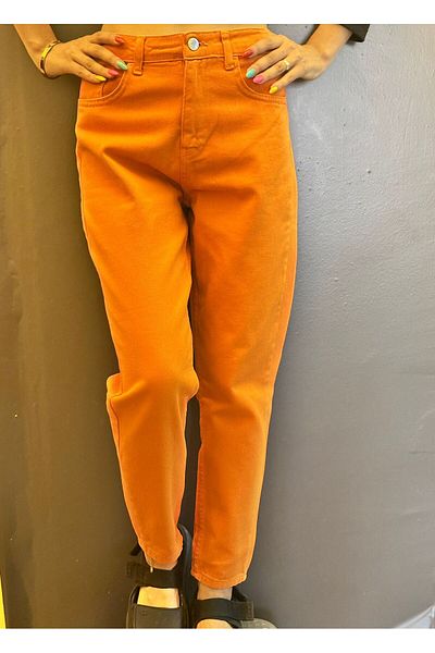 Gönülden Tasarım Denim High Waist Women's Pants