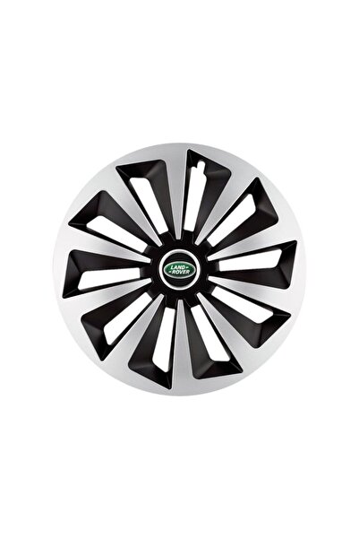 Autohelix MSA Set de 4 capace de jantă Fox Gri-Negru R14 pentru gama de mașin...