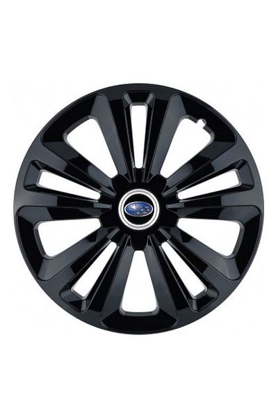 Autohelix MSA Set de 4 capace de roți Terra Black R15, pentru Subaru