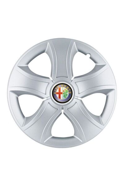 Autohelix MSA Set de 4 capace de jantă Bis Gri R15, pentru Alfa Romeo