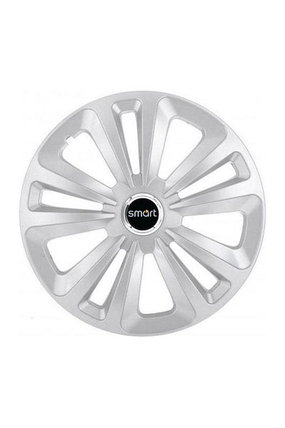 Autohelix MSA Set de 4 capace de roți Terra Grey R14, pentru Smart