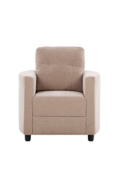 Danube Home Nottingham 1 Seater Fabric Sofa - Desert Sand L85xW85xH88cm