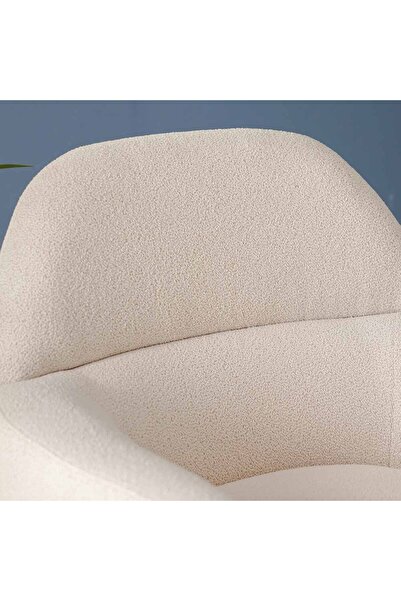 Danube Home Natsuda 1 Seater Fabric Sofa - Beige L81xW84xH85cm