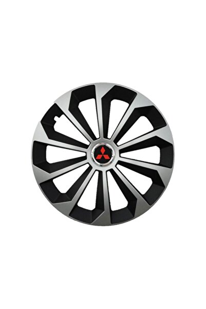 Autohelix MSA Set de 4 capace de jantă Fame gri-negru cu inel R14, pentru gam...