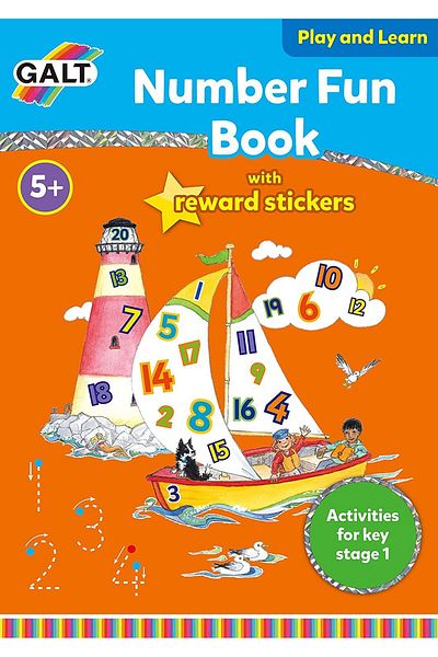 Galt Activity and sticker book - Fun counting