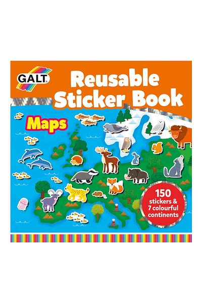 Galt Cartea mea cu stickere - Harta