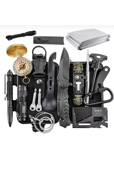LEIDORY Doğada Hayatta Kalma Survival Kit22