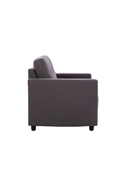 Danube Home Nottingham 2 Seater Fabric Sofa - Dark Slate Grey L135.5xW85xH88cm