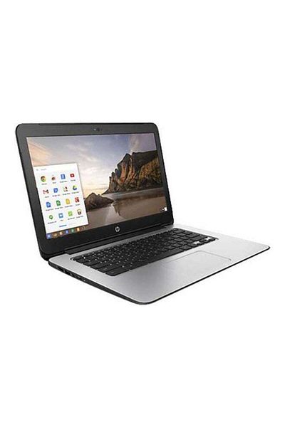 HP Pre-Owned Chromebook 2017 14-inch Intel Celeron 2 GB 16 GB Intel HD Graphics Gray