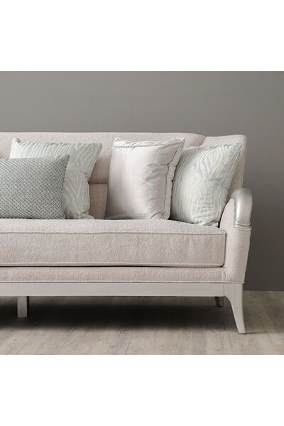 Danube Home Busselton 3 Seater Fabric Sofa - Grey L230xW91xH99cm