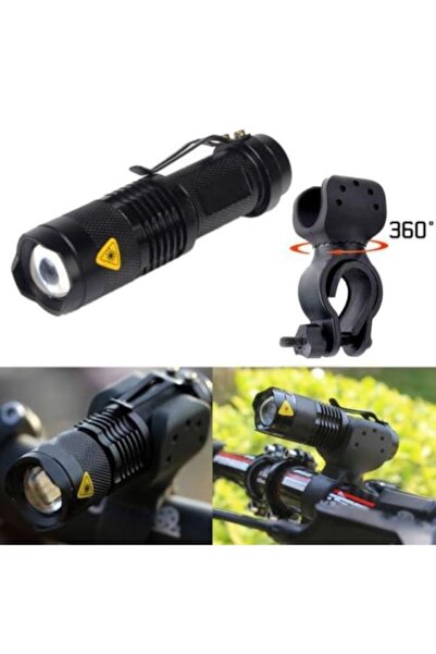 Carsons Set of 3 Items: Front Light 300Lm, Rear Ruby Light, Half-Finger Gloves