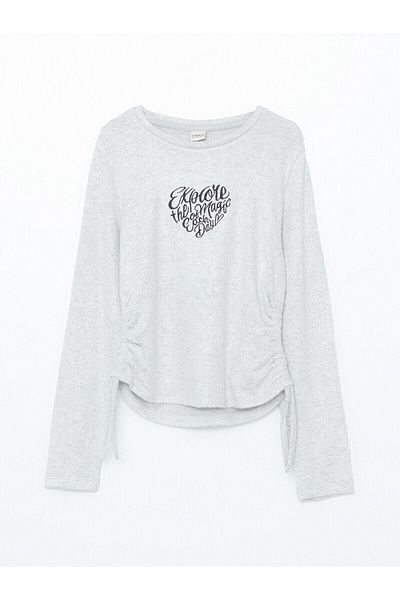 LC Waikiki Tricou pentru fetiță cu gât