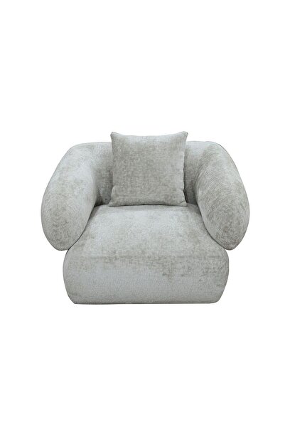 Danube Home Trinity Fabric 1 Seater Sofa - Beige L112xW98xH76cm