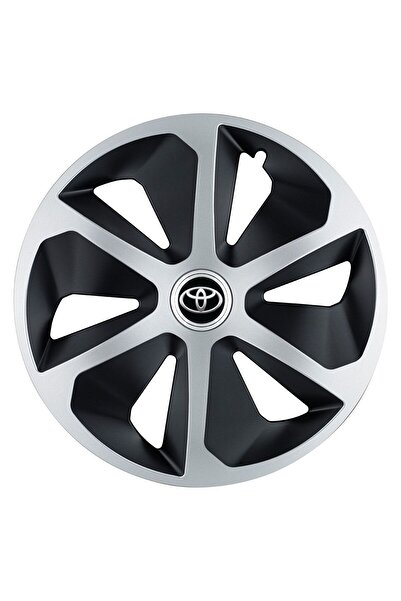 Autohelix MSA Set de 4 capace de jantă Roco Gri-Negru R17 pentru gama de mași...