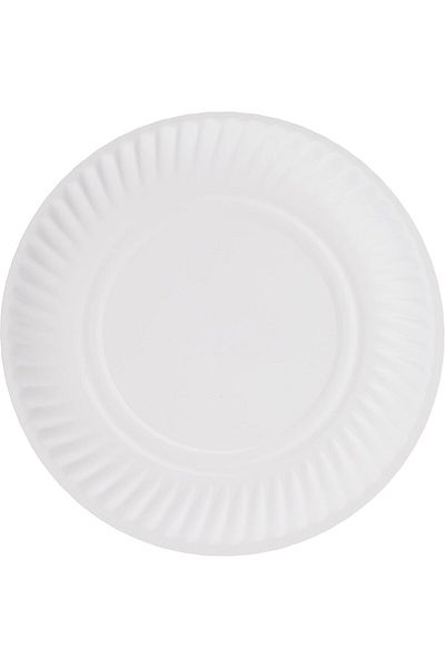 Falcon Falcon Paper Plates 9", 100 Count, White
