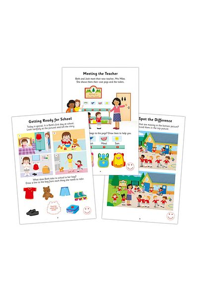 Galt Activity and sticker book - All about school