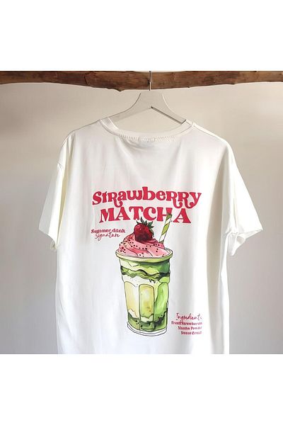 MAYDAY CULTURE Oversize White Unisex Mold Tshirt Printed T-Shirt