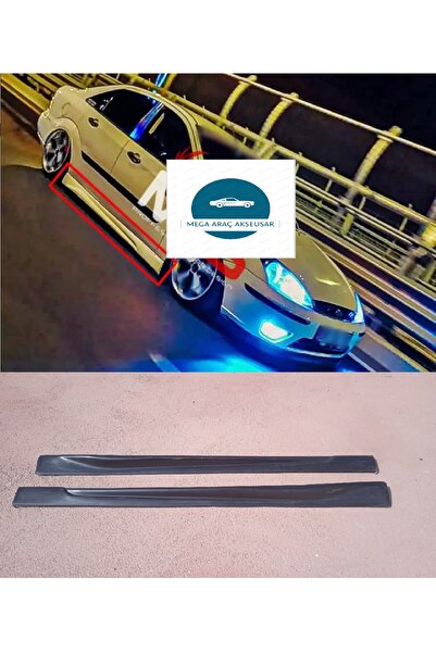 Mega Araç Aksesuar Ford Focus 1 Sedan Hb Marşpiyel Takımı Fiberclass Boyasız ...