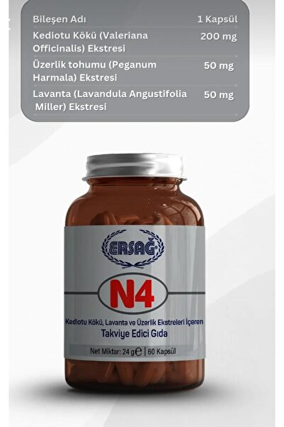 Ersağ N 4 KAPSÜL 60 ‘LI