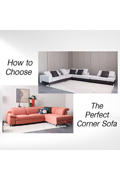 Danube Home Napoleon 1 Seater Corner Fabric Modular Sofa – Beige L103xW103xH91cm