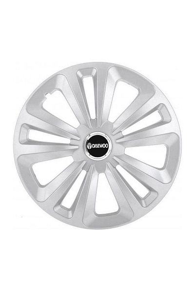 Autohelix MSA Set de 4 capace de roți Terra Grey R14, pentru Daewoo