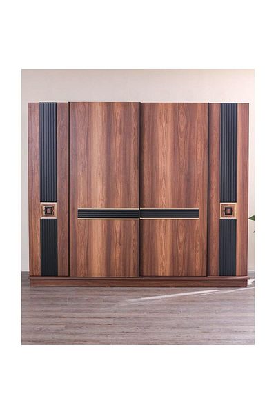 Danube Home Dolores Sliding Door Wardrobe L262xW69xH219cm