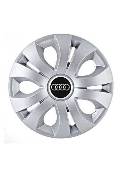 Autohelix MSA Set de 4 capace pentru roți, potrivite pentru jante R17, compatibile cu Audi, model cromat superior