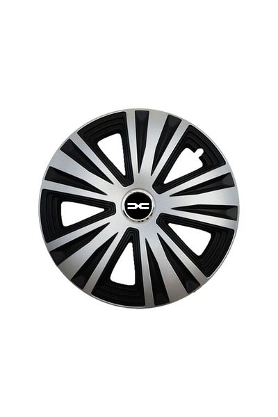 Autohelix MSA Set de 4 capace de roți compatibile cu jante de 15 inch, pentru Dacia Nou, model Glory Mix