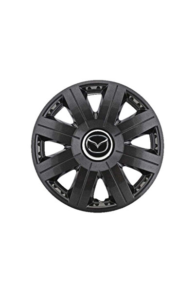 Autohelix MSA Set de 4 capace de jantă Cosmos Black R15, pentru gama de mașin...