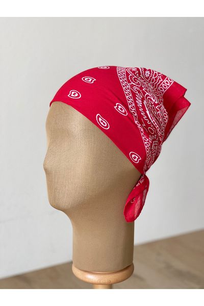 Rupen Kraft 100% Cotton Classic Pattern Unisex Bandana Colorful Bandana Ethnic Patterned a Quality Bandana