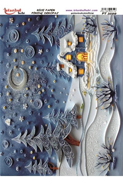 İstanbul Hobi İSTANBUL HOBİ PİRİNÇ DEKOPAJ PT 3599