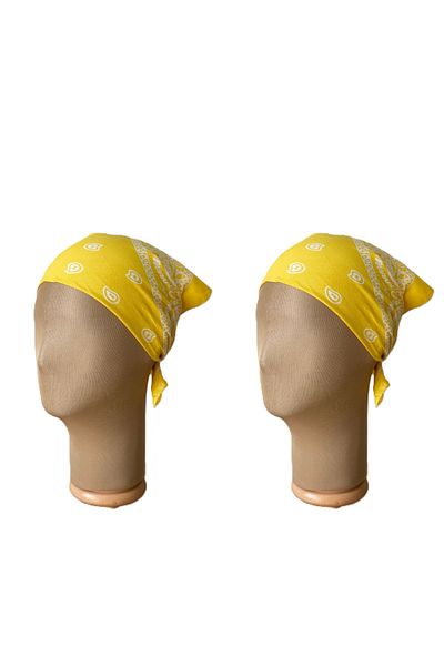 Rupen Kraft 100% cotton classic pattern unisex 2-piece bandana set colorful bandana ethnic patterned a quality bandana