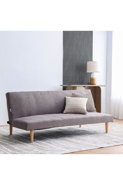 Danube Home Eudora 3 Seater Fabric Sofa Bed L170xW90xH75cm