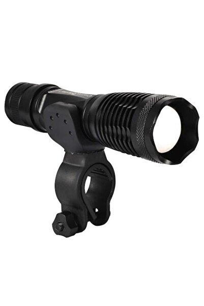 Carsons Επαναφορτιζόμενο μπροστινό φως ποδηλάτου, κράμα αλουμινίου, 4 λειτουρ...