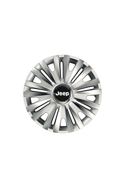 Autohelix MSA Set de 4 capace pentru roți cu inel cromat Royal R15 pentru gama Jeep