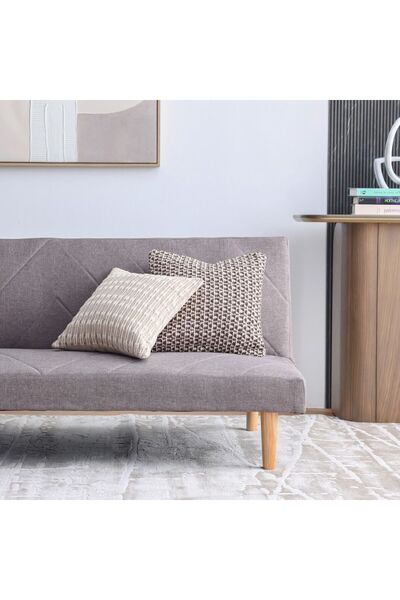 Danube Home Eudora 3 Seater Fabric Sofa Bed L170xW90xH75cm