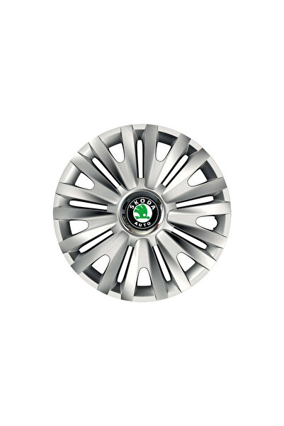 Autohelix MSA Set de 4 capace pentru roți cu inel cromat Royal R16 pentru gam...