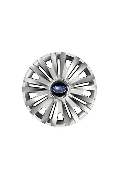Autohelix MSA Set de 4 capace pentru roți cu inel cromat Royal R15 pentru gama Subaru